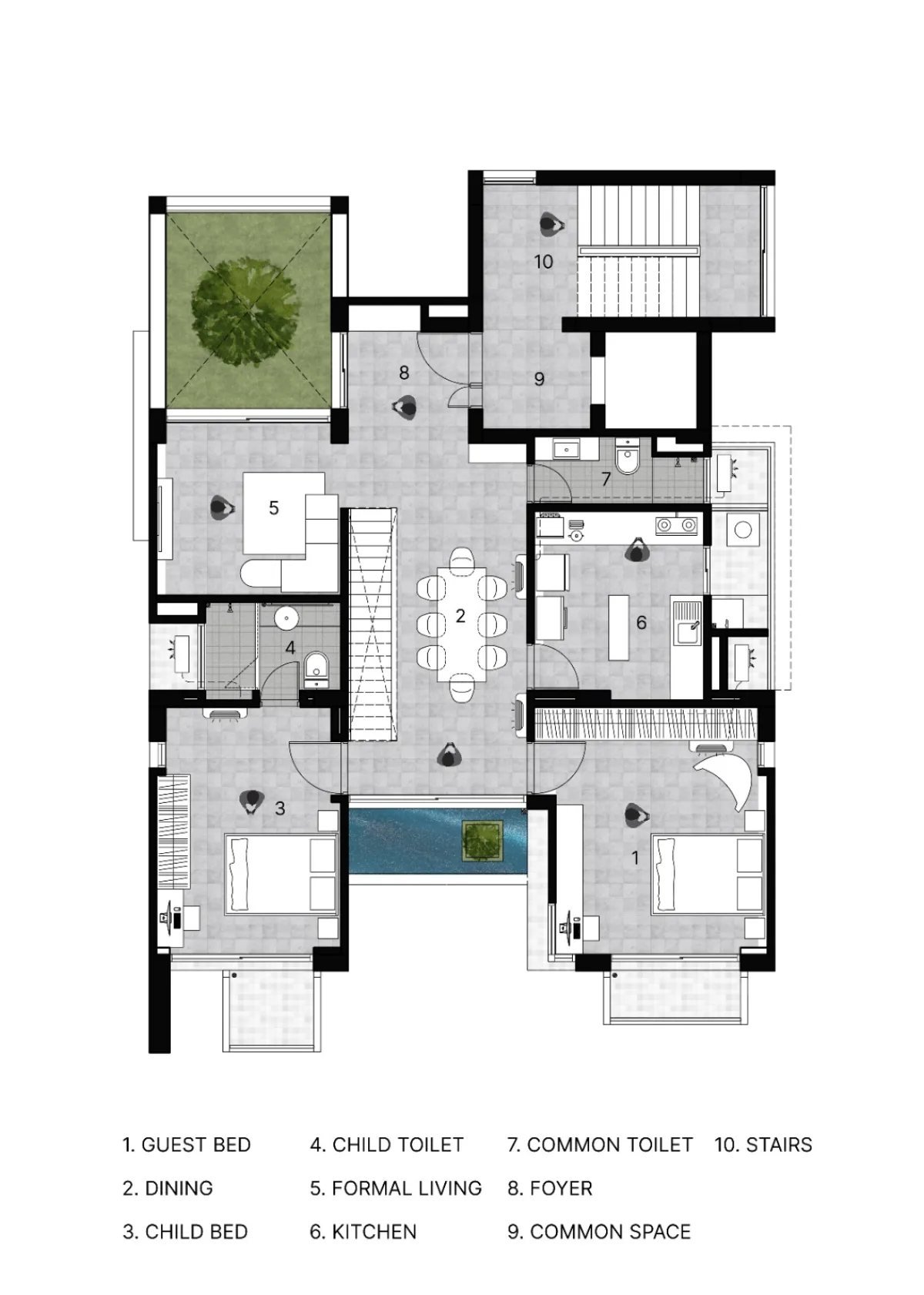 6th Floor (Duplex Lower)